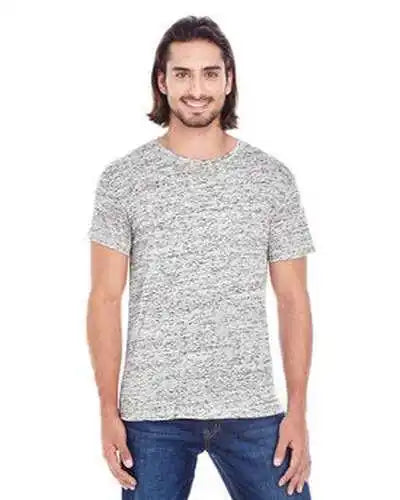 Threadfast Apparel 104a Men’s Blizzard Jersey Short-sleeve T-shirt - Silver