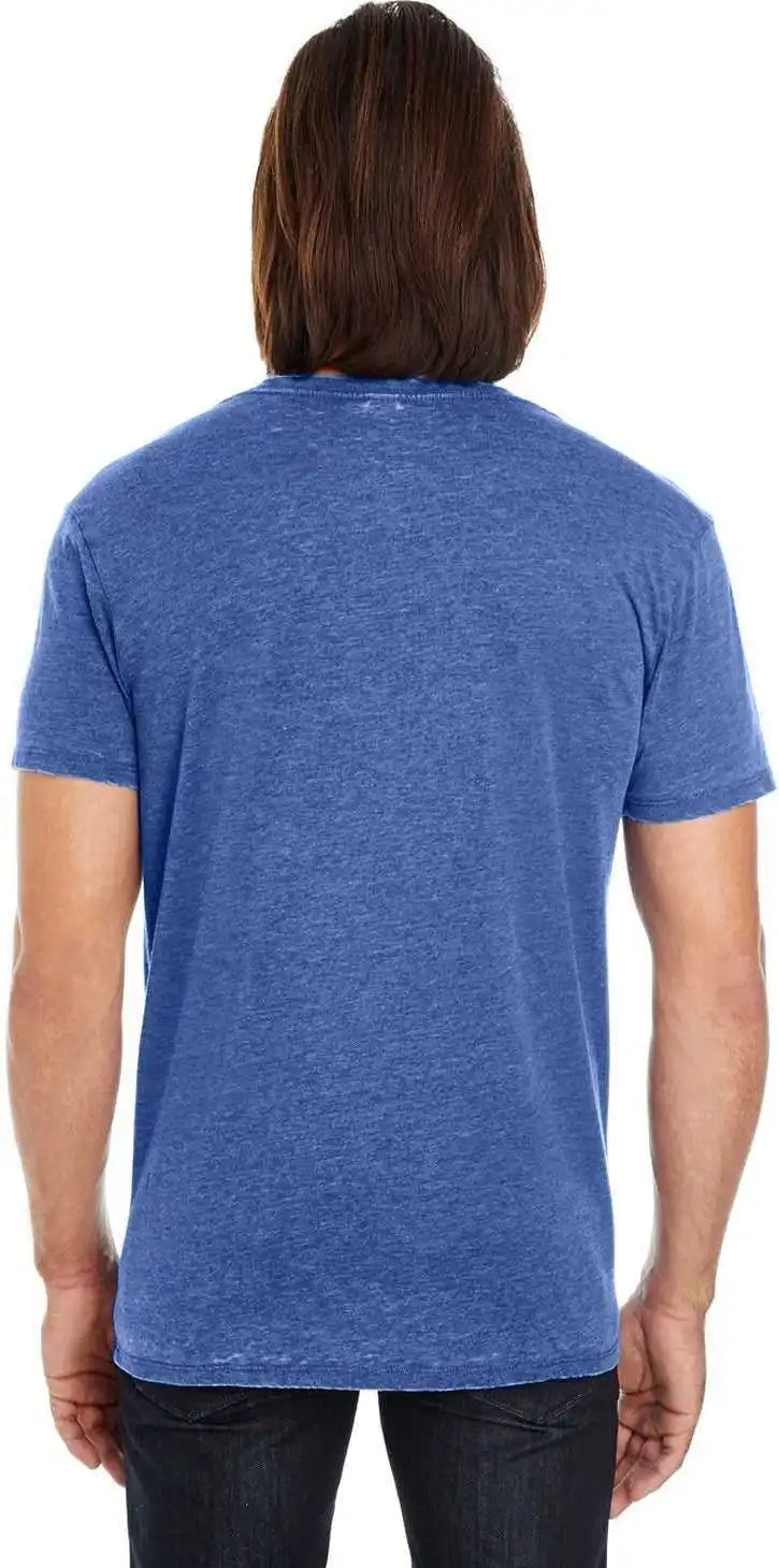Threadfast Apparel 108a Unisex Vintage Dye Short-sleeve T-shirt - Navy