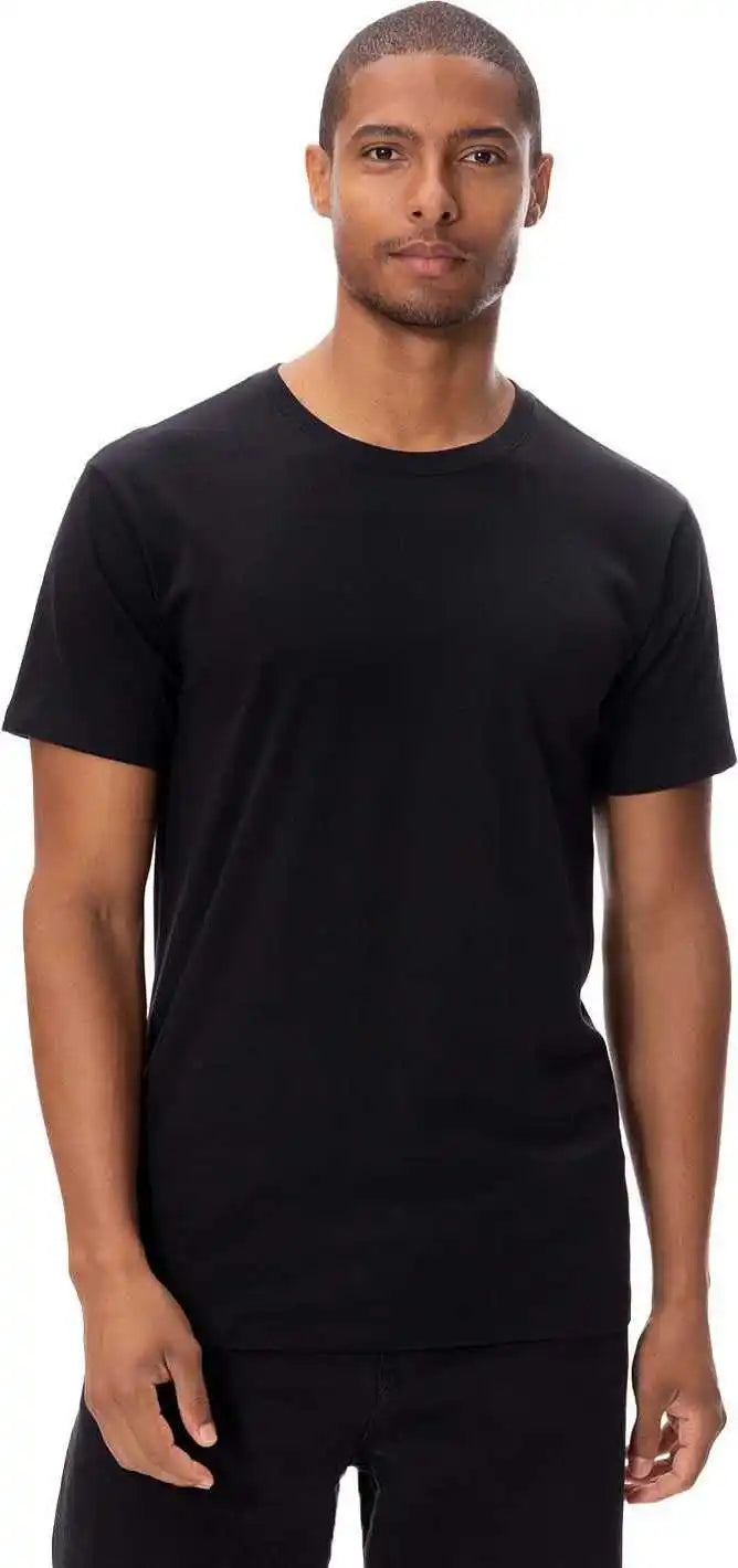 Threadfast Apparel 180a Unisex Ultimate t Shirt Black