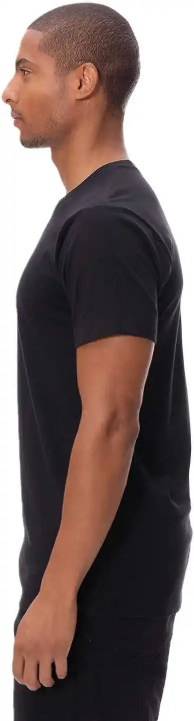 Threadfast Apparel 180a Unisex Ultimate t Shirt Black
