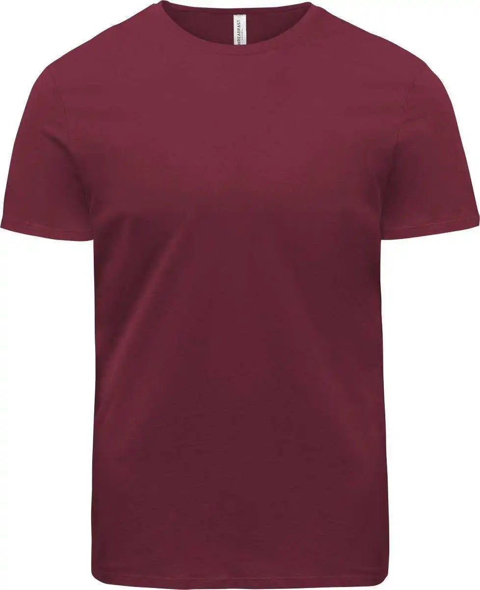 Threadfast Apparel 180a Unisex Ultimate T-shirt - Burgundy