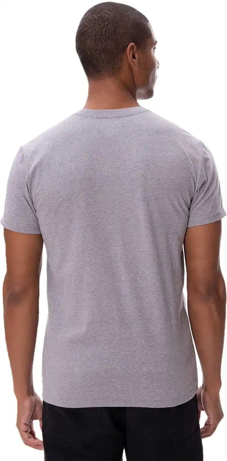 Threadfast Apparel 180a Unisex Ultimate t Shirt Heather Gray
