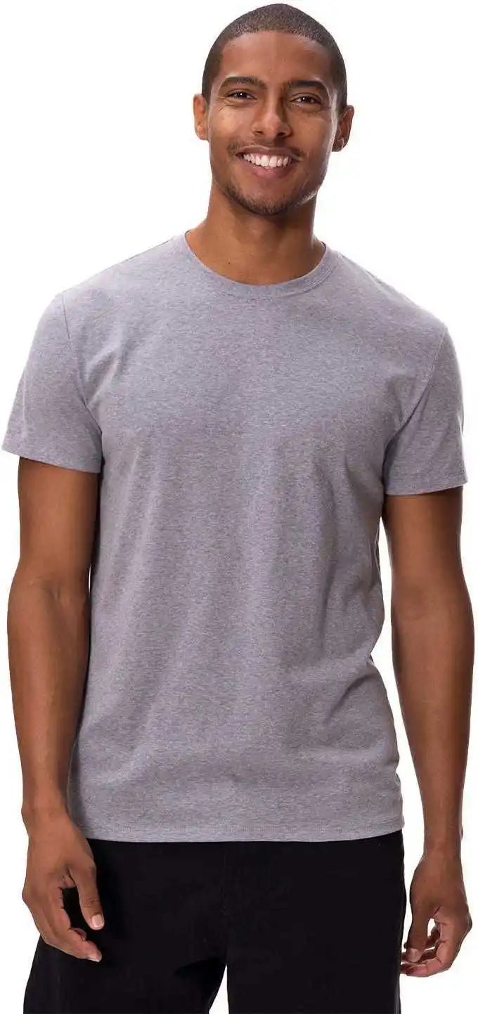 Threadfast Apparel 180a Unisex Ultimate t Shirt Heather Gray