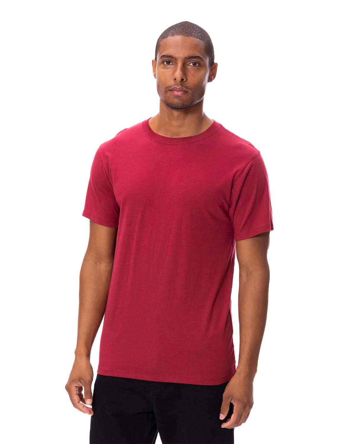 Threadfast Apparel 180at Ultimate T-shirt - 180a - Burgundy
