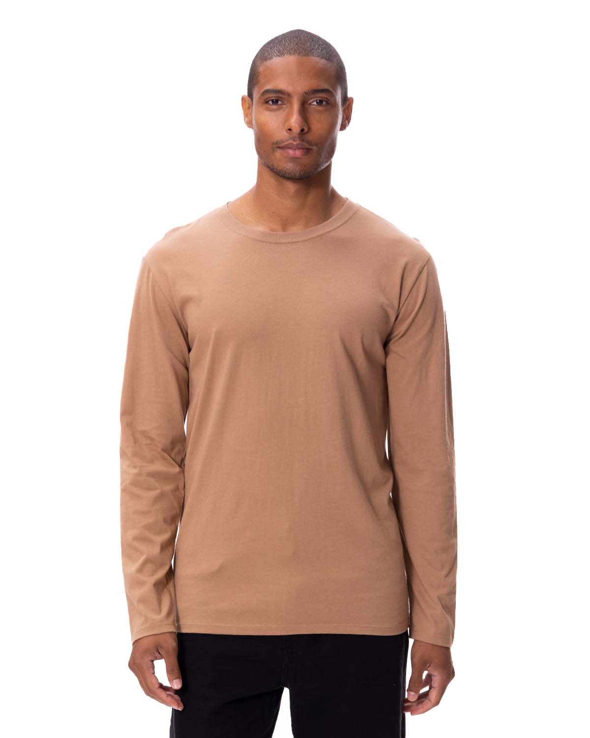 Threadfast Apparel 180ls Ultimate Long-sleeve T-shirt - Nutmeg