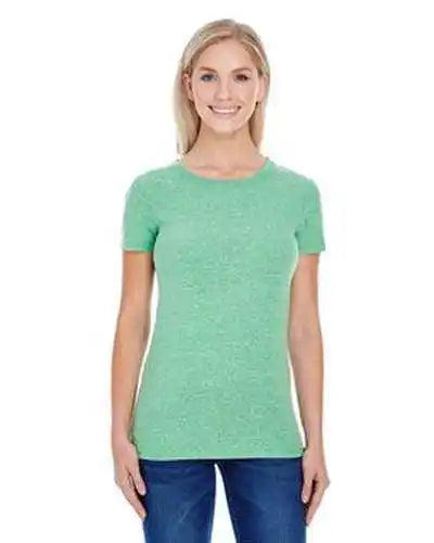 Threadfast Apparel 202a Ladies’ Triblend Short-sleeve T-shirt - Green