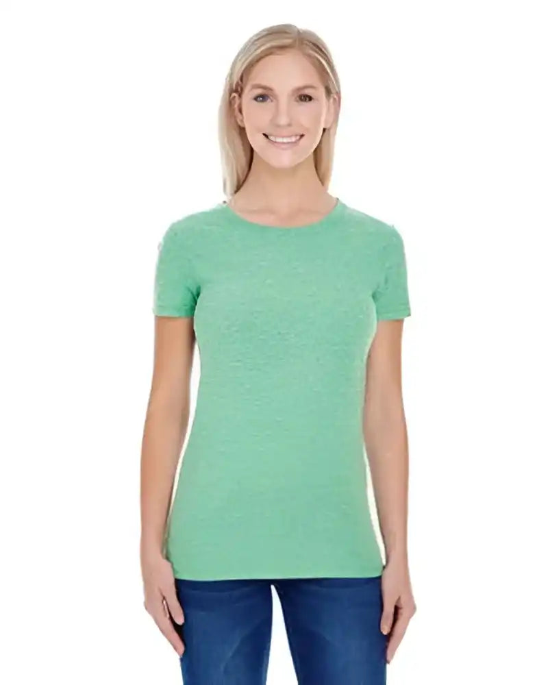 Threadfast Apparel 202a Ladies’ Triblend Short-sleeve T-shirt - Green