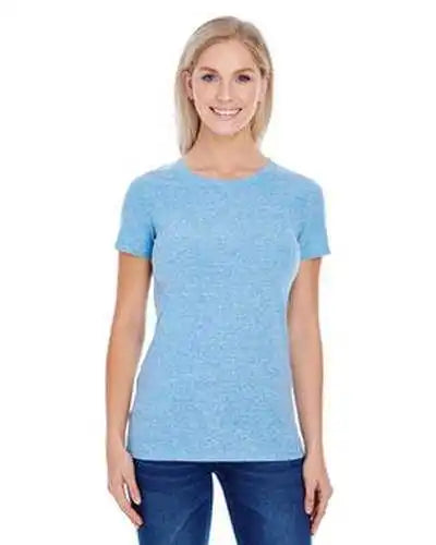 Threadfast Apparel 202a Ladies’ Triblend Short-sleeve T-shirt - Royal
