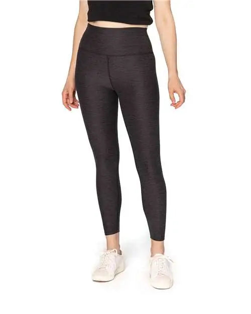 Threadfast Apparel 280l Women’s Impact Leggings - Black Heather - Xs