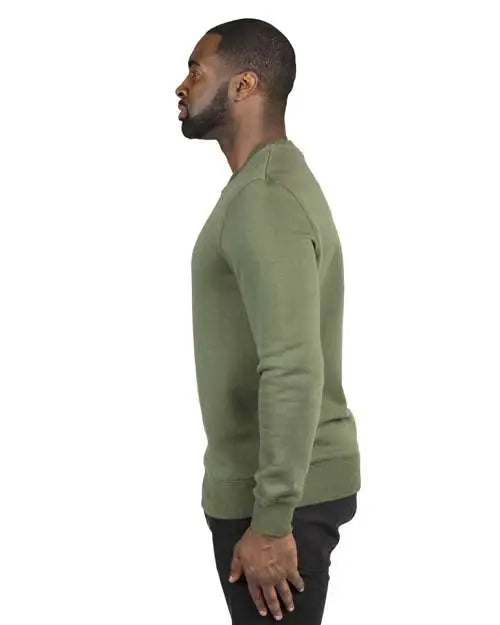 Threadfast Apparel 320c Ultimate Crewneck Sweatshirt - Army