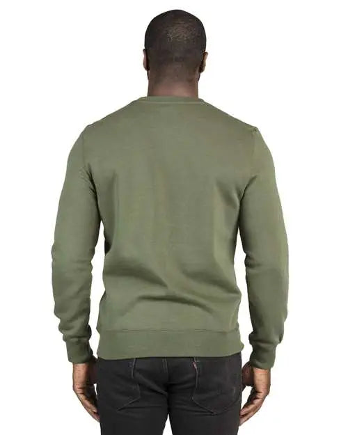 Threadfast Apparel 320c Ultimate Crewneck Sweatshirt - Army