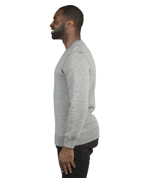 Threadfast Apparel 320c Ultimate Crewneck Sweatshirt - Heather Grey