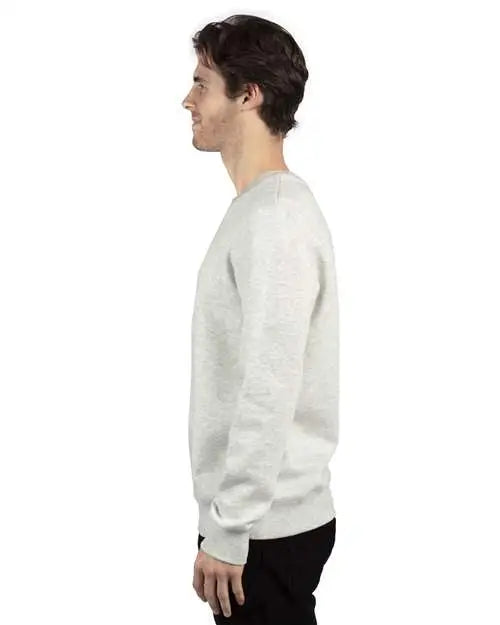 Threadfast Apparel 320c Ultimate Crewneck Sweatshirt - Oatmeal Heather