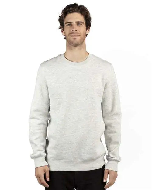 Threadfast Apparel 320c Ultimate Crewneck Sweatshirt - Oatmeal Heather - Sand / Xs