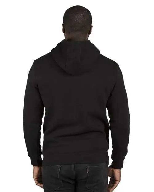 Threadfast Apparel 320h Ultimate Fleece Pullover Hooded Sweatshirt - Black
