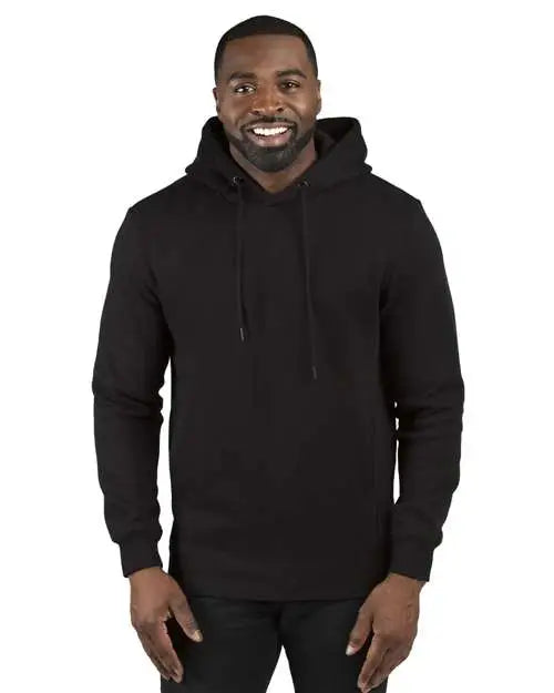 Threadfast Apparel 320h Ultimate Fleece Pullover Hooded Sweatshirt - Black - Xs
