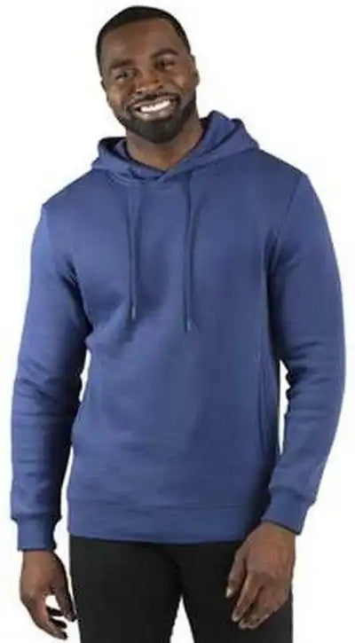 Threadfast Apparel 320h Unisex Ulightimate Fleece Pullover Hooded Sweatshirt - Navy