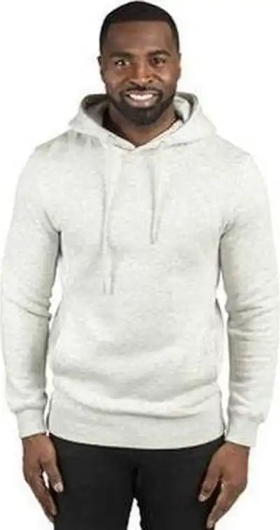 Threadfast Apparel 320h Unisex Ulightimate Fleece Pullover Hooded Sweatshirt - Oatmeal Heather