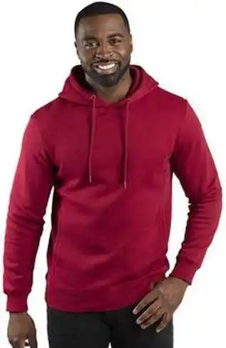 Threadfast Apparel 320h Unisex Ulightimate Fleece Pullover Hooded Sweatshirt Burgundy