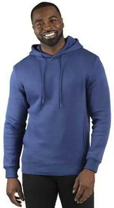 Threadfast Apparel 320h Unisex Ulightimate Fleece Pullover Hooded Sweatshirt - Navy