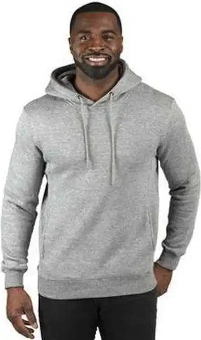 Threadfast Apparel 320h Unisex Ulightimate Fleece Pullover Hooded Sweatshirt - Heather Gray
