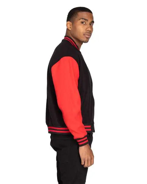 Threadfast Apparel 364j Legend Jacket - Black Red