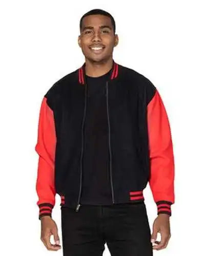 Threadfast Apparel 364j Unisex Legend Jacket - Black Red