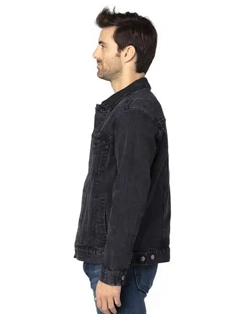 Threadfast Apparel 370j Denim Jacket - Black