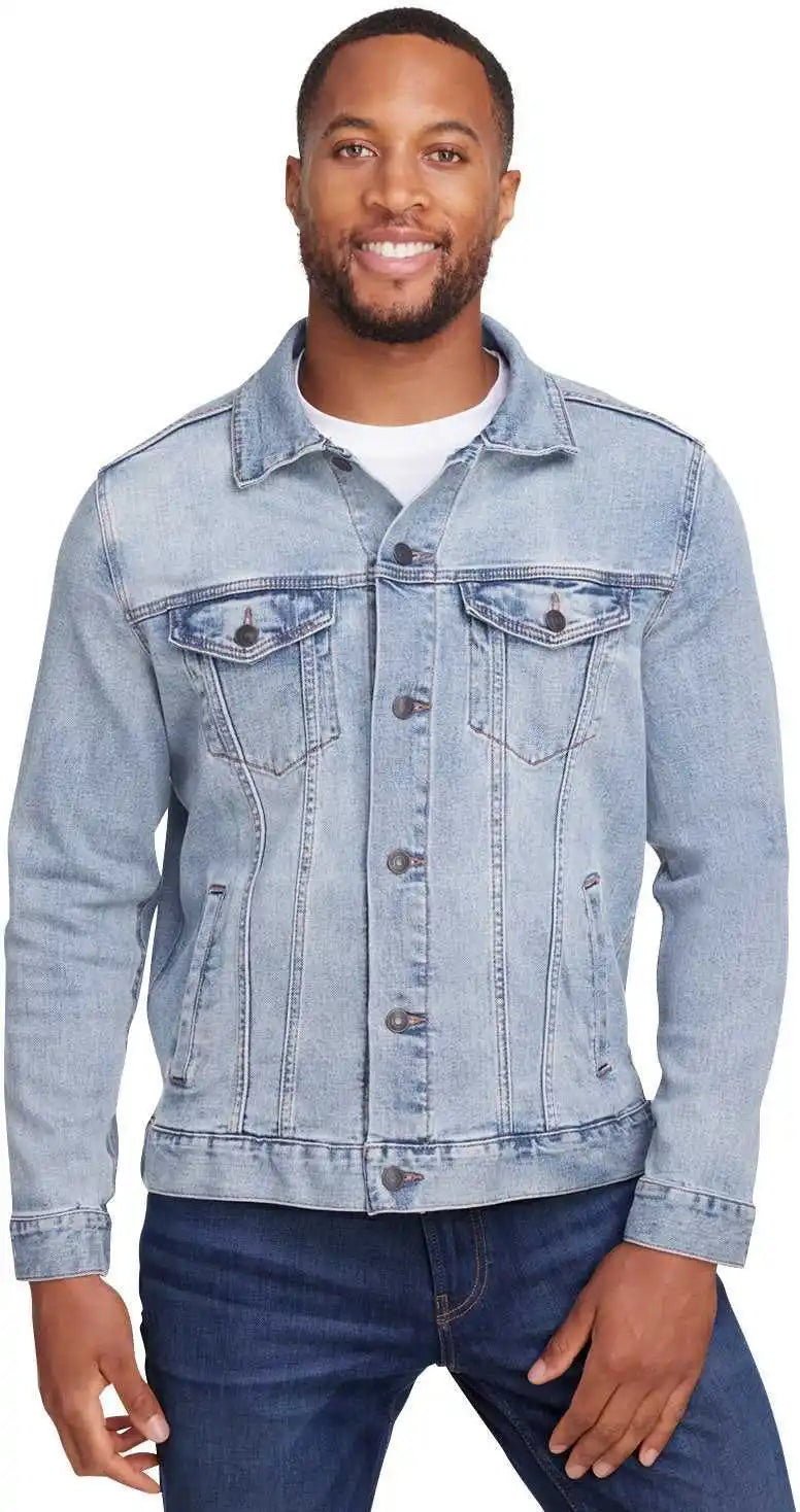 Threadfast Apparel 370j Unisex Denim Jacket Light