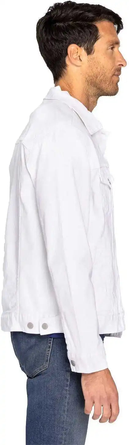 Threadfast Apparel 370j Unisex Denim Jacket off White