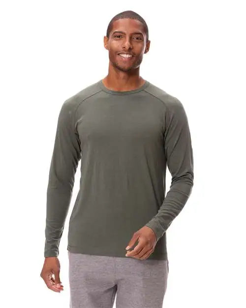 Threadfast Apparel 382ls Impact Long-sleeve T-shirt - Army - Army / Xs