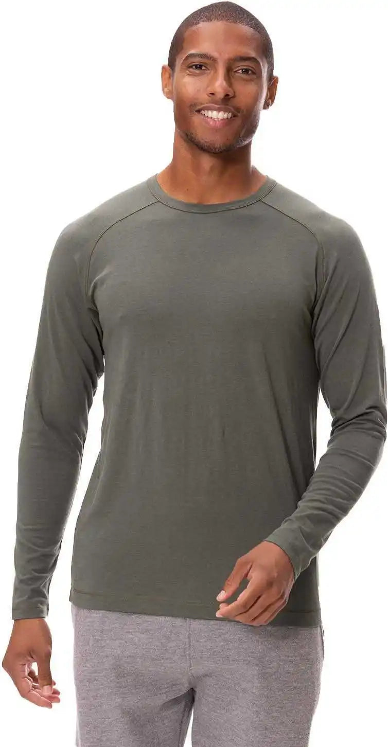 Threadfast Apparel 382ls Unisex Impact Long-sleeve T-shirt - Army