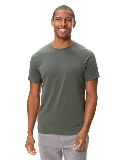Threadfast Apparel 382r Impact Raglan T-shirt - Army - Army / Xs