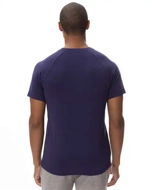 Threadfast Apparel 382r Impact Raglan T-shirt - Navy - Xs