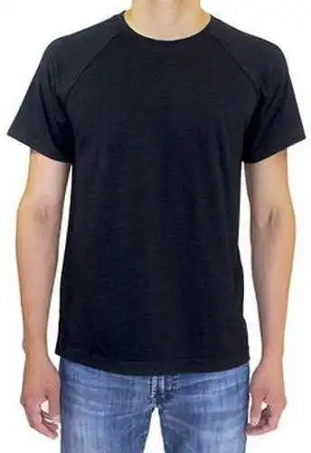 Threadfast Apparel 382r Unisex Impact Raglan T-shirt - Black