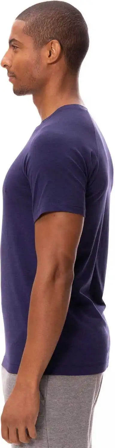 Threadfast Apparel 382r Unisex Impact Raglan T-shirt - Navy
