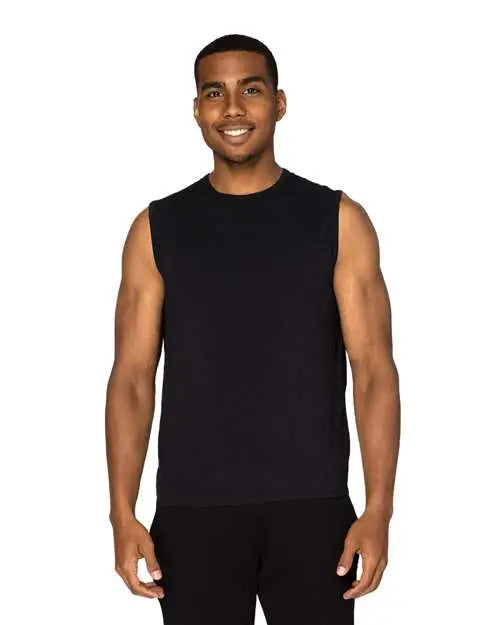 Threadfast Apparel 382t Impact Tank Top - Black