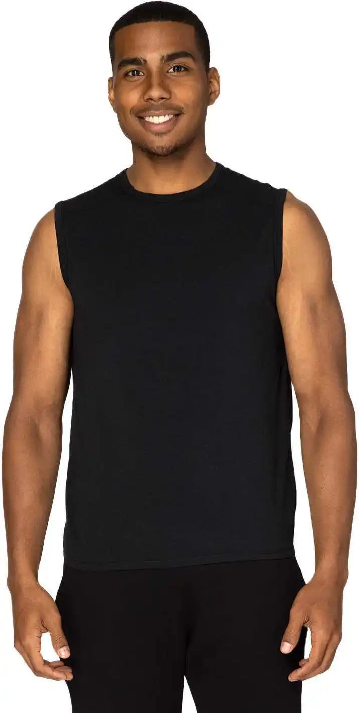 Threadfast Apparel 382t Unisex Impact Tank Black