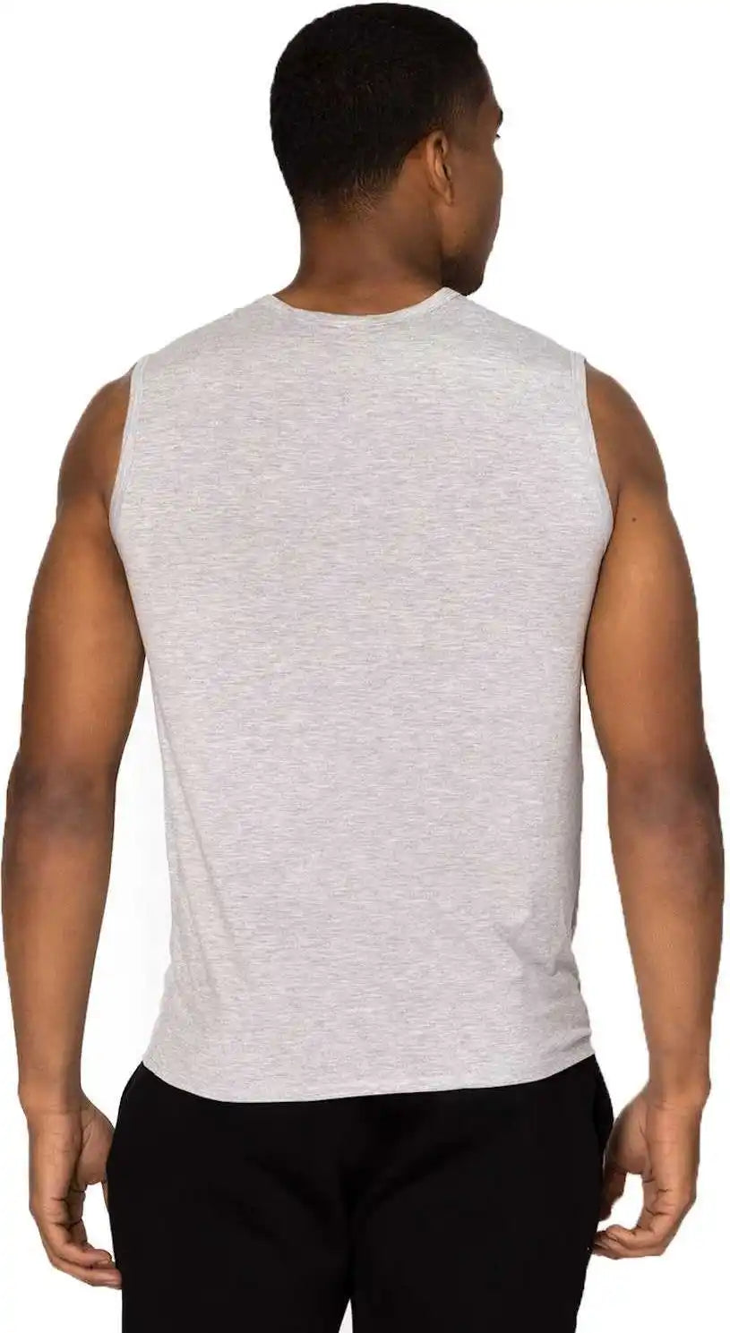 Threadfast Apparel 382t Unisex Impact Tank Heather Gray