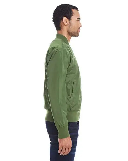 Threadfast Apparel 395j Bomber Jacket - Army
