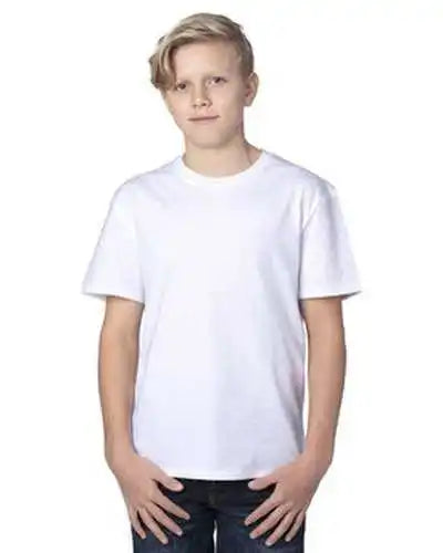 Threadfast Apparel 600a Youth Ulightimate t Shirt White