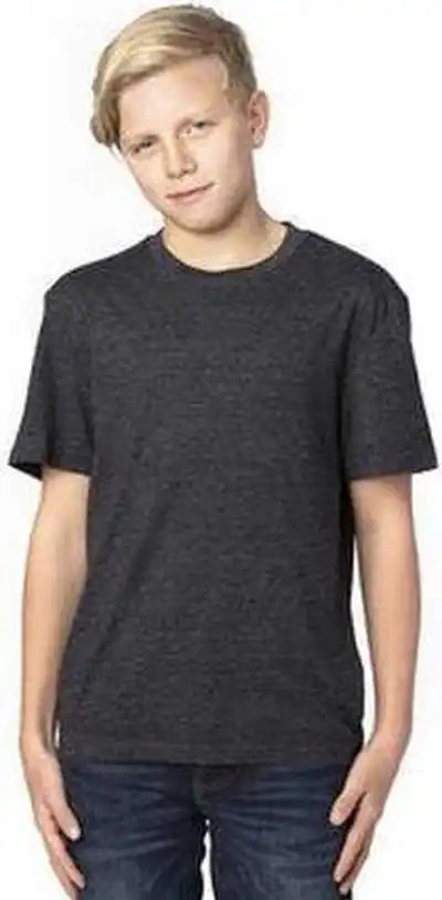 Threadfast Apparel 602a Youth Triblend t Shirt Black