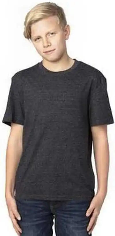 Threadfast Apparel 602a Youth Triblend t Shirt Black