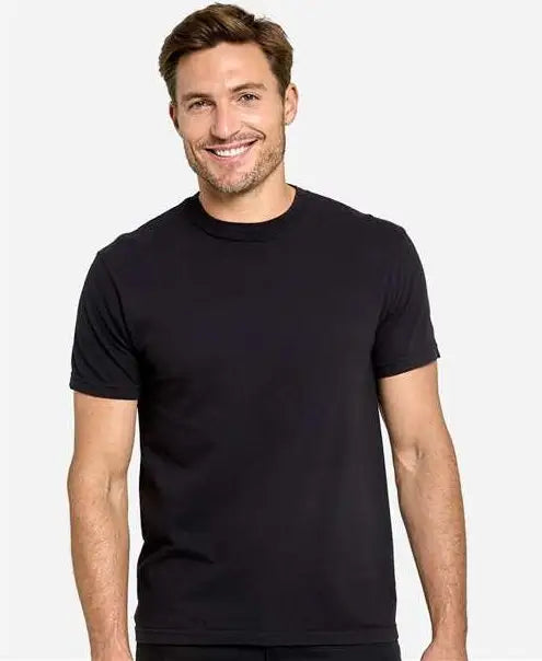 Threadfast Apparel C1200 Colors Garment-dyed T-shirt - Black - Black / s
