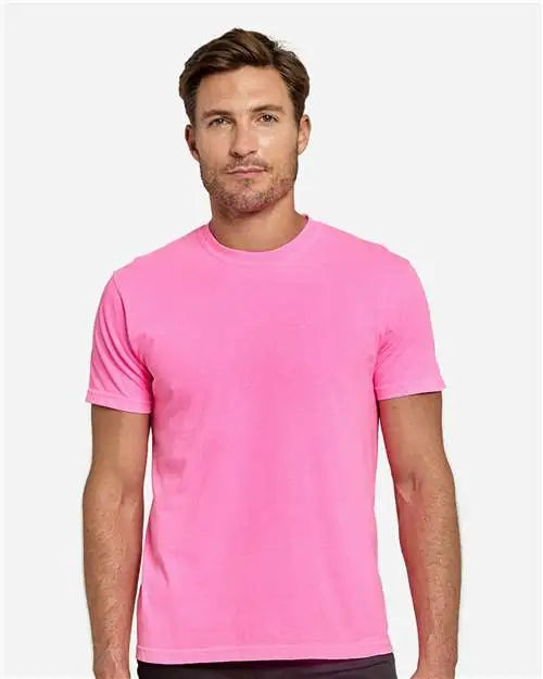 Threadfast Apparel C1200 Colors Garment-dyed T-shirt - Charity Pink - Charity Pink / s