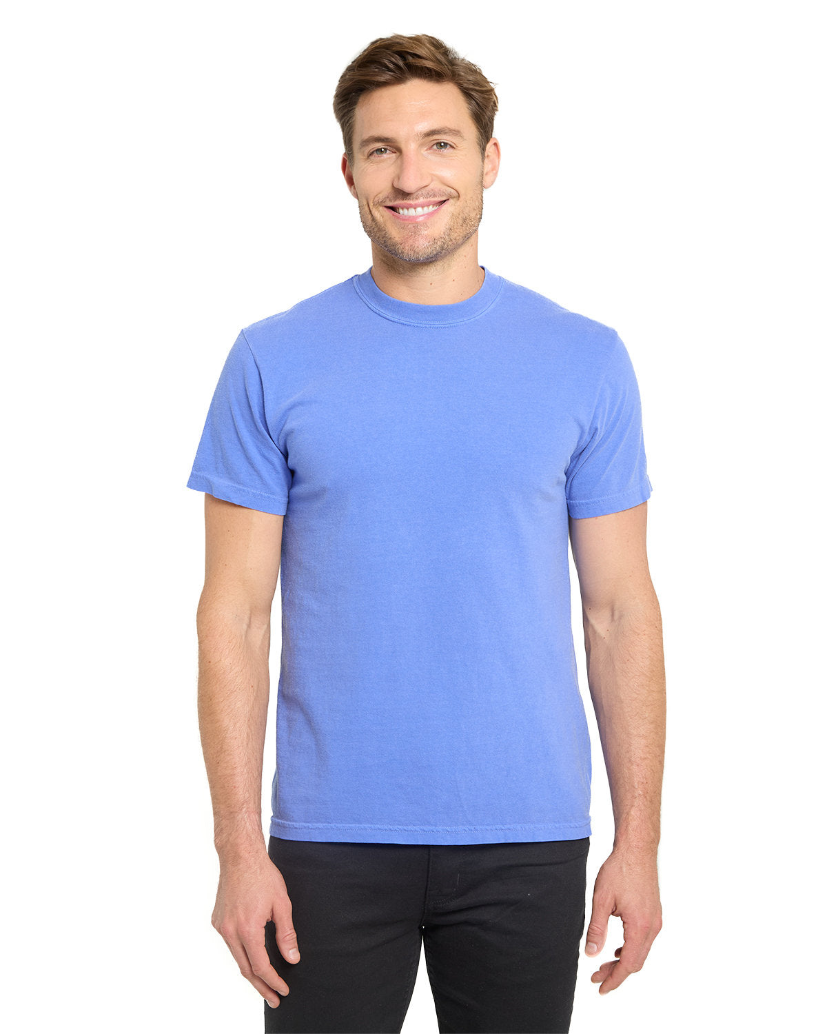 Threadfast Apparel C1200 Colors Garment-dyed T-shirt - Cobalt