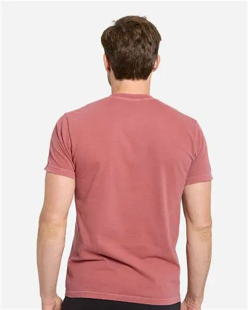 Threadfast Apparel C1200 Colors Garment-dyed T-shirt - Crimson - Crimson / s