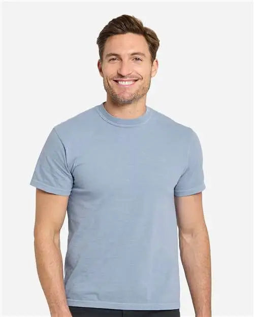 Threadfast Apparel C1200 Colors Garment-dyed T-shirt - Glacier Blue - Glacier Blue / s