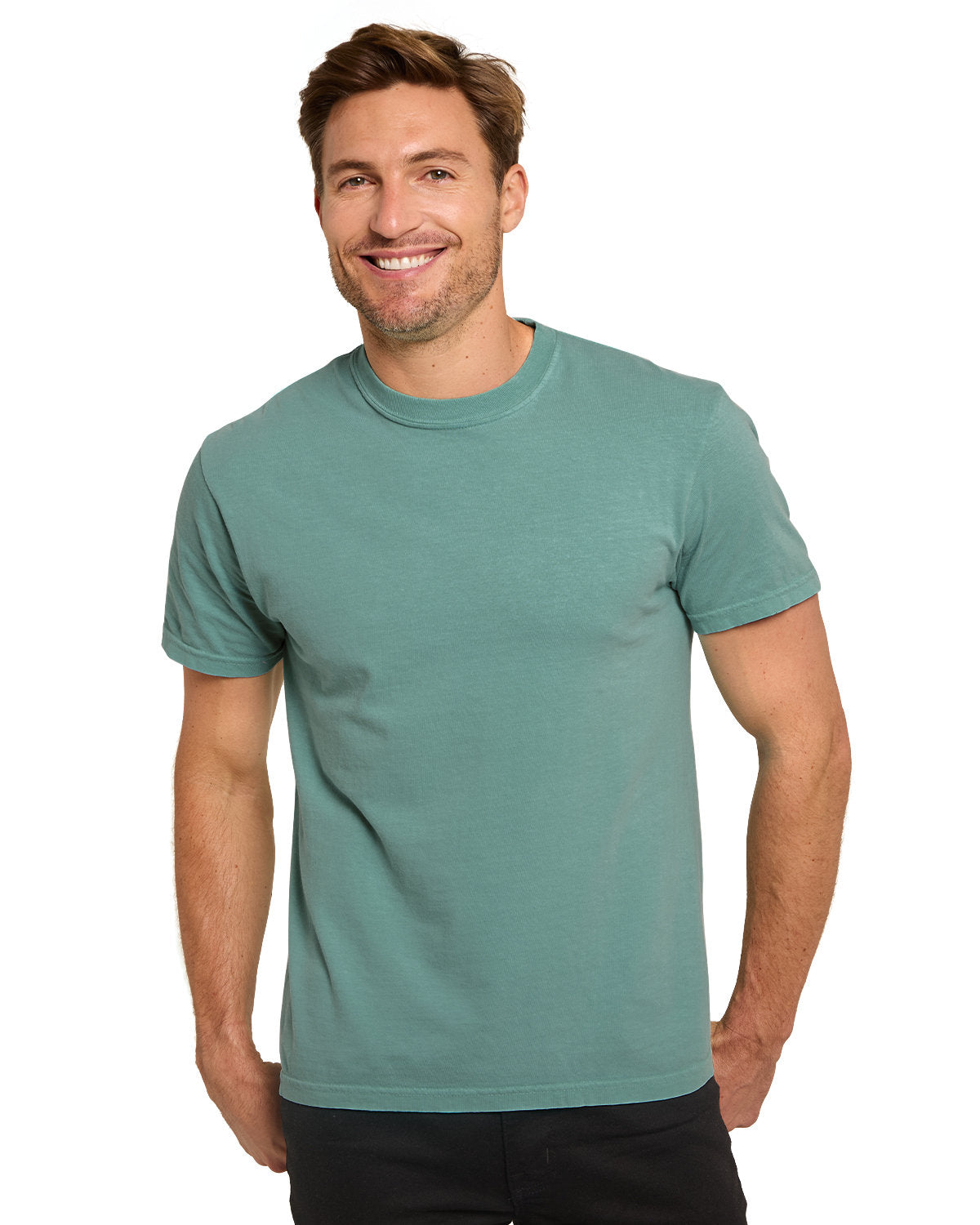 Threadfast Apparel C1200 Colors Garment-dyed T-shirt - Kelp