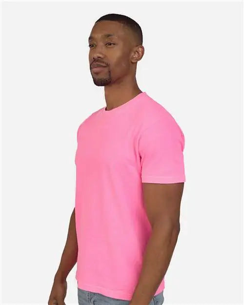 Threadfast Apparel C1200 Colors Garment-dyed T-shirt - Neon Pink